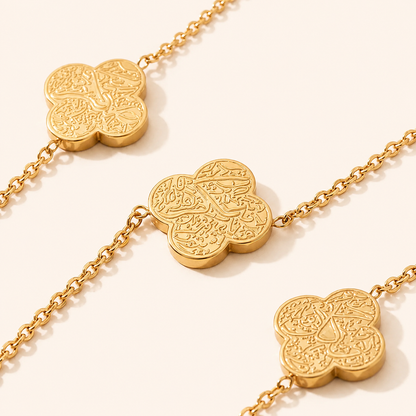 Rawdat Al-Qalb Trio Necklace