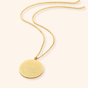 Engraved Calligraphy Necklace | Women